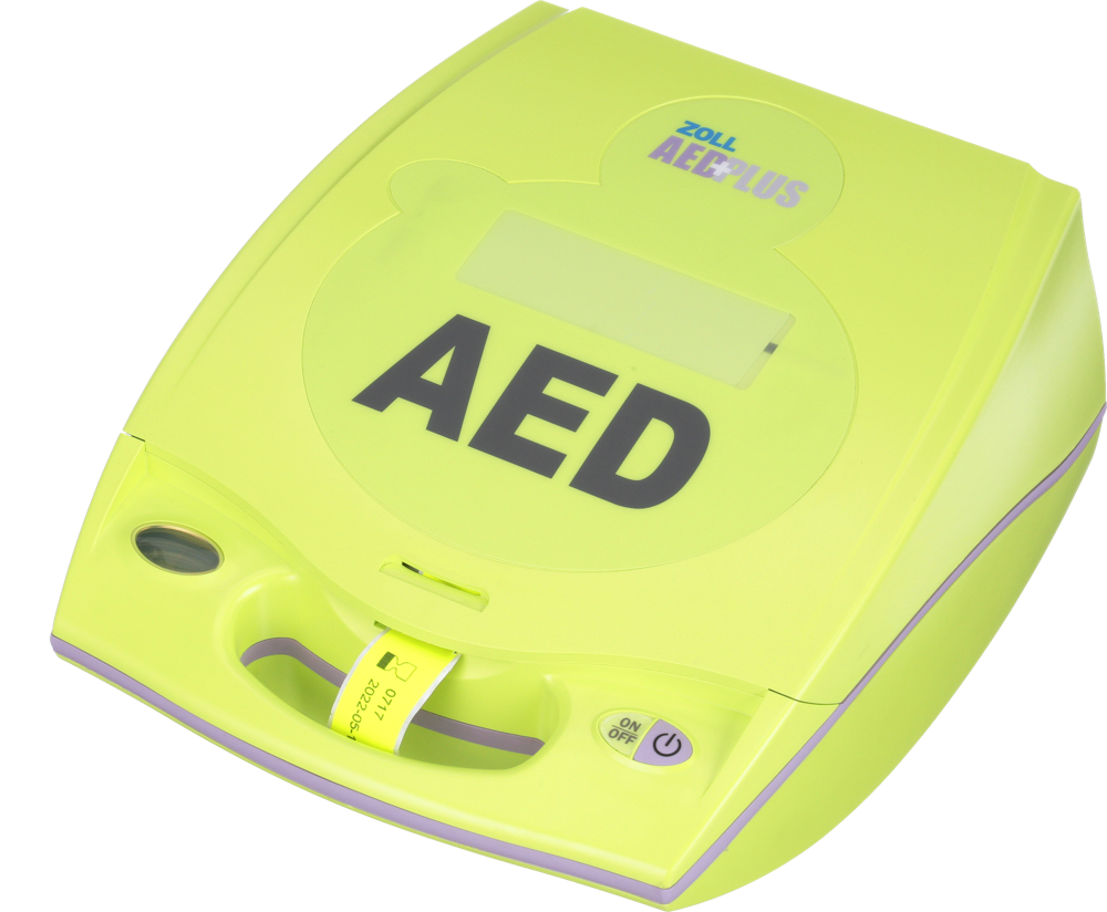 AED equipment shown on the Diamond Medical website